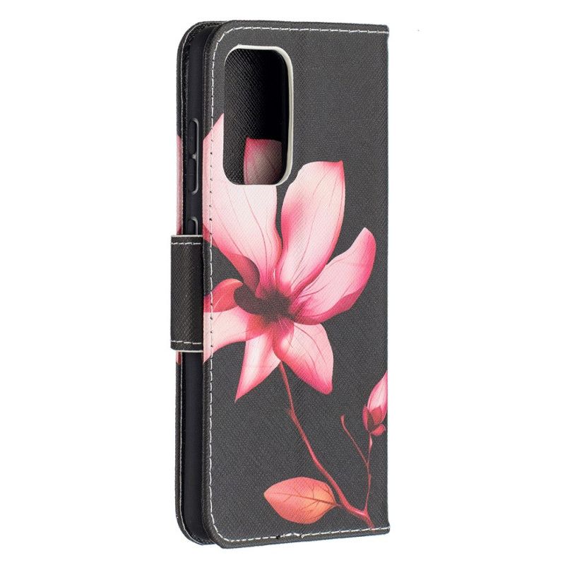 Fodral Samsung Galaxy A52 4G / A52 5G Rosa Blomma