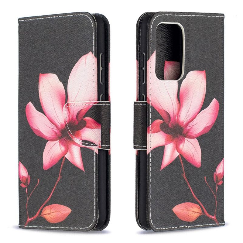Fodral Samsung Galaxy A52 4G / A52 5G Rosa Blomma