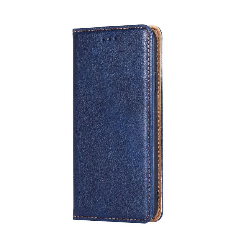Folio-fodral för Samsung Galaxy A52 4G / A52 5G Svart Vintage Läderstil