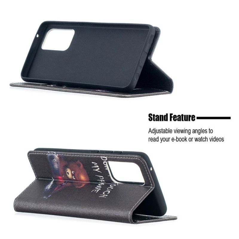 Folio-fodral Samsung Galaxy A52 4G / A52 5G Farlig Björn
