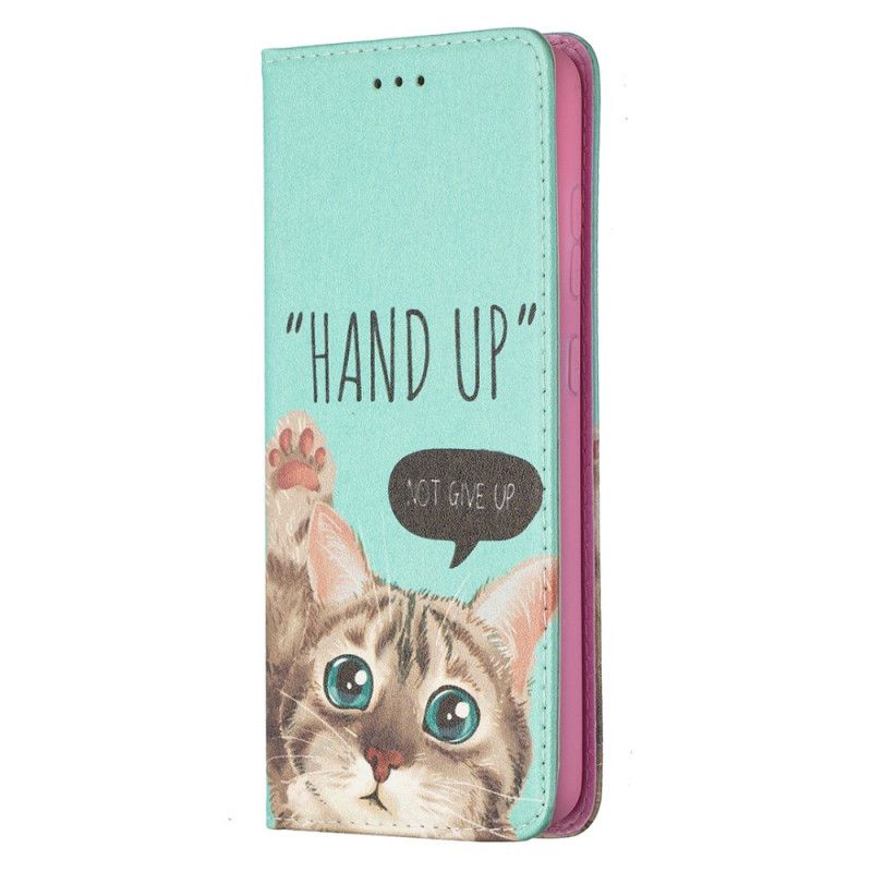Folio-fodral Samsung Galaxy A52 4G / A52 5G Mobilskal Hand Upp