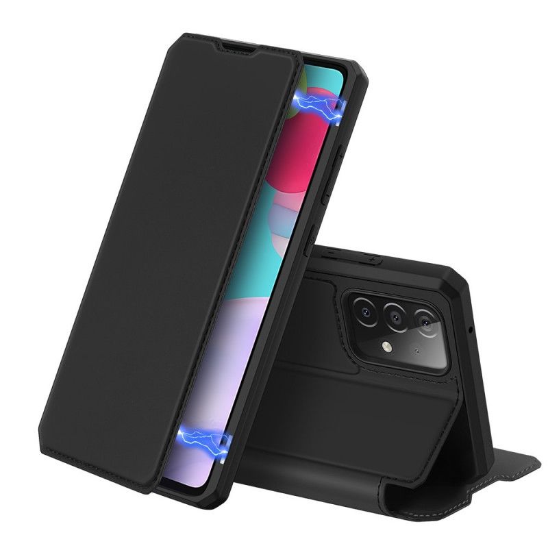 Folio-fodral Samsung Galaxy A52 4G / A52 5G Svart Hud X Serie Dux Ducis