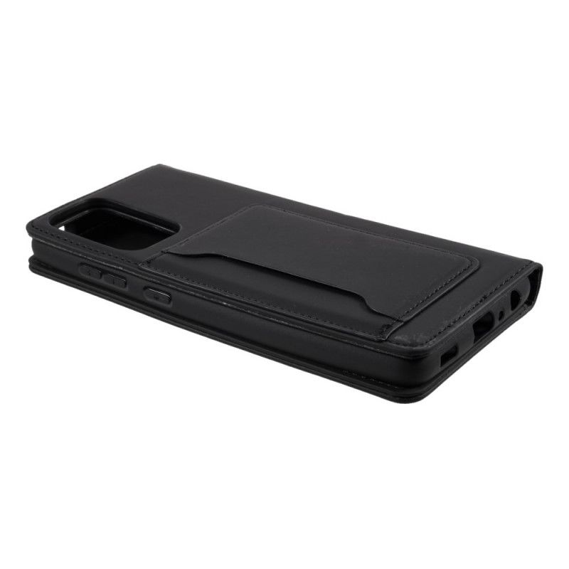 Folio-fodral Samsung Galaxy A52 4G / A52 5G Svart Stödkorthållare