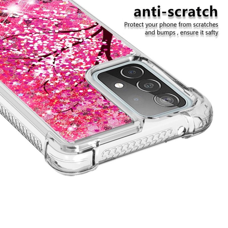 Skal för Samsung Galaxy A52 4G / A52 5G Glitterträd