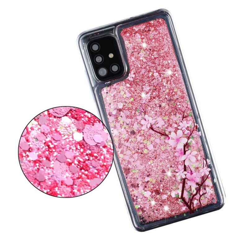 Skal för Samsung Galaxy A52 4G / A52 5G Glitterträd