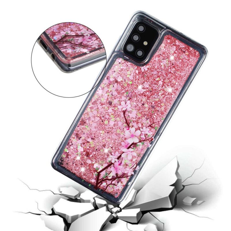 Skal för Samsung Galaxy A52 4G / A52 5G Glitterträd