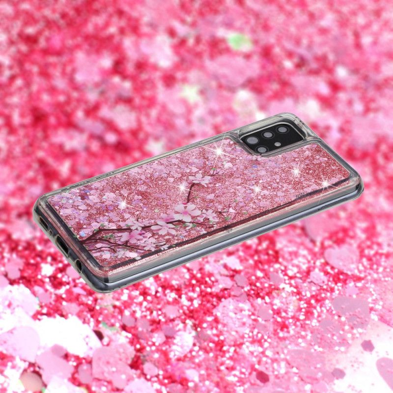 Skal för Samsung Galaxy A52 4G / A52 5G Glitterträd