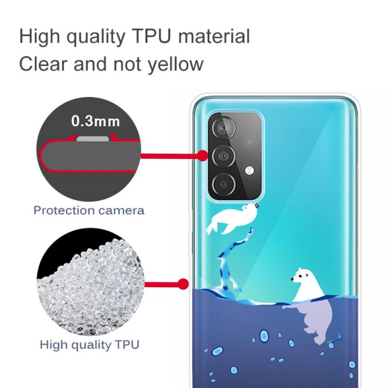Skal för Samsung Galaxy A52 4G / A52 5G Havsspel
