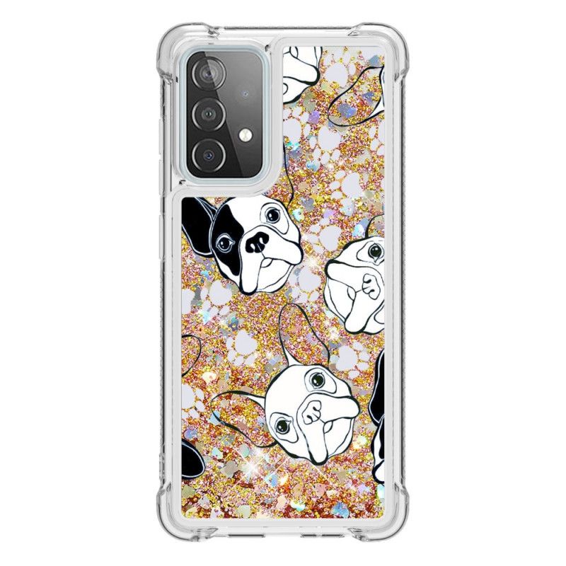 Skal för Samsung Galaxy A52 4G / A52 5G Mr Hundglitter