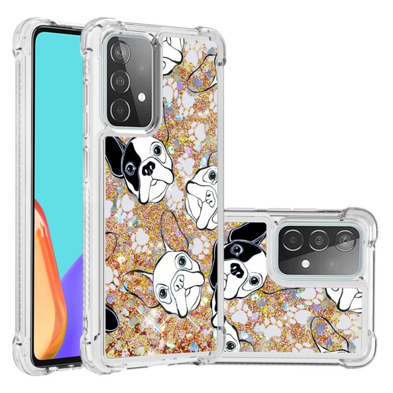 Skal för Samsung Galaxy A52 4G / A52 5G Mr Hundglitter