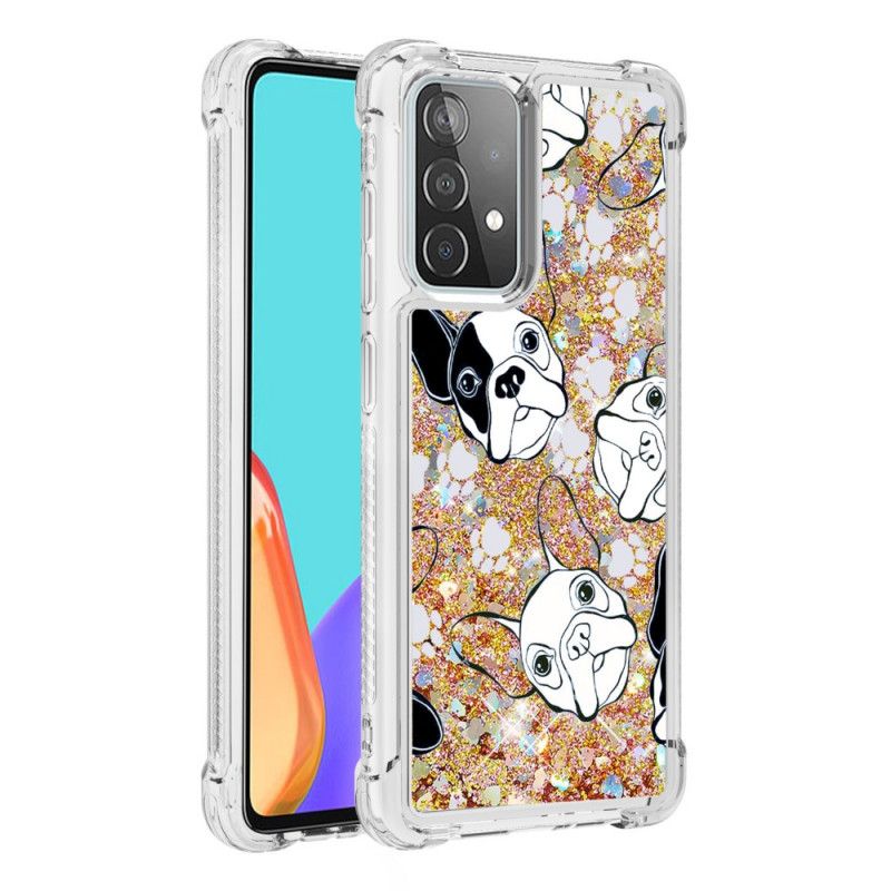 Skal för Samsung Galaxy A52 4G / A52 5G Mr Hundglitter