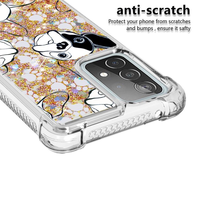 Skal för Samsung Galaxy A52 4G / A52 5G Mr Hundglitter