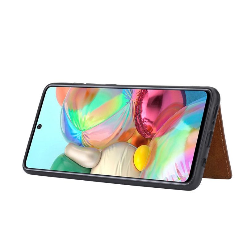 Skal för Samsung Galaxy A52 4G / A52 5G Svart Handsfree Supportkorthållare