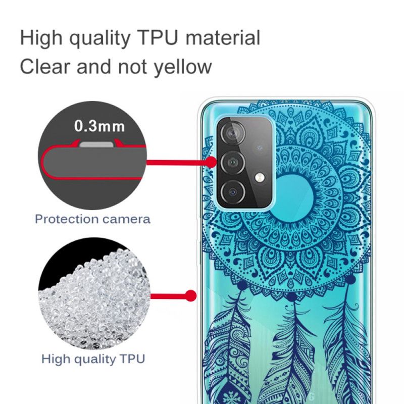 Skal för Samsung Galaxy A52 4G / A52 5G Unik Blommamandala