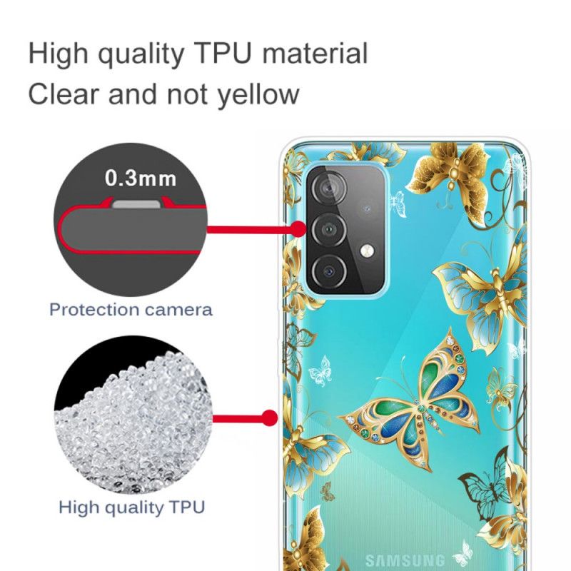Skal Samsung Galaxy A52 4G / A52 5G Design Fjärilar