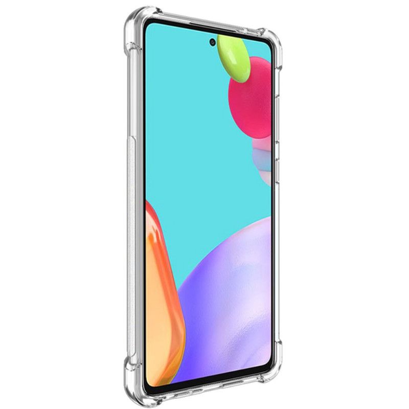 Skal Samsung Galaxy A52 4G / A52 5G Grå Mobilskal Imak Silkeslen