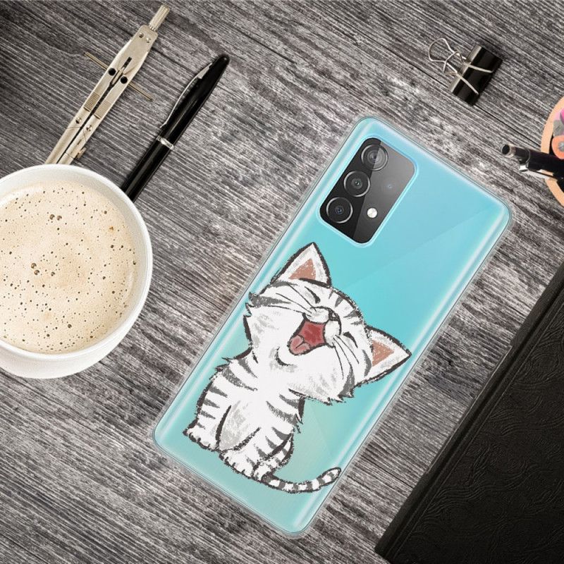 Skal Samsung Galaxy A52 4G / A52 5G Söt Katt