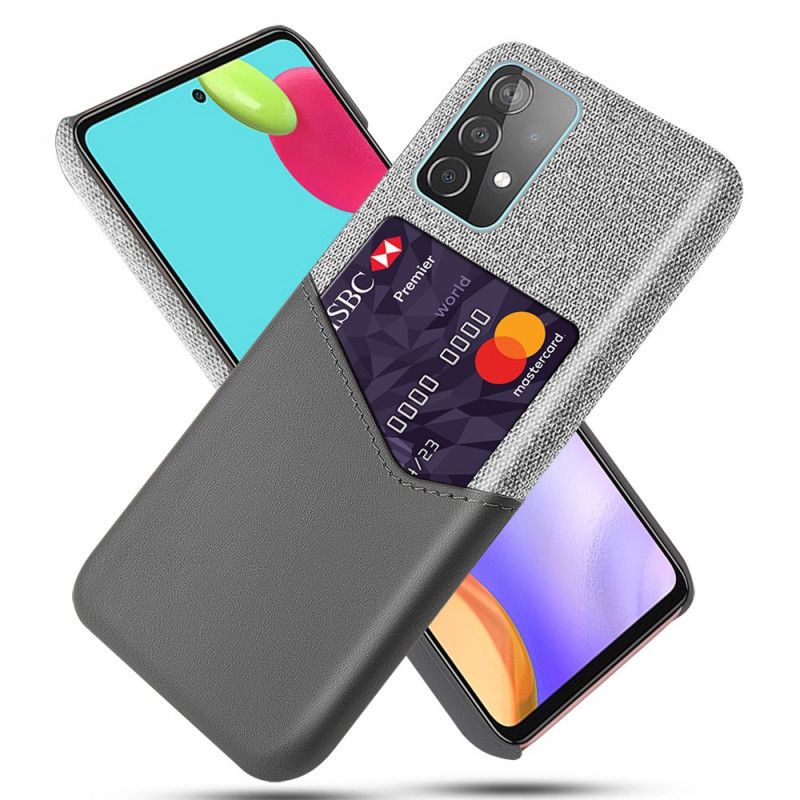 Skal Samsung Galaxy A52 4G / A52 5G Svart Ksq-Korthållare