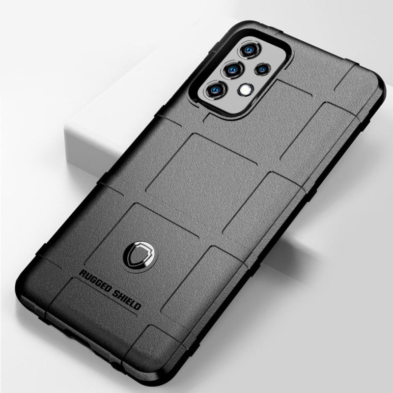 Skal Samsung Galaxy A52 4G / A52 5G Svart Robust Sköld