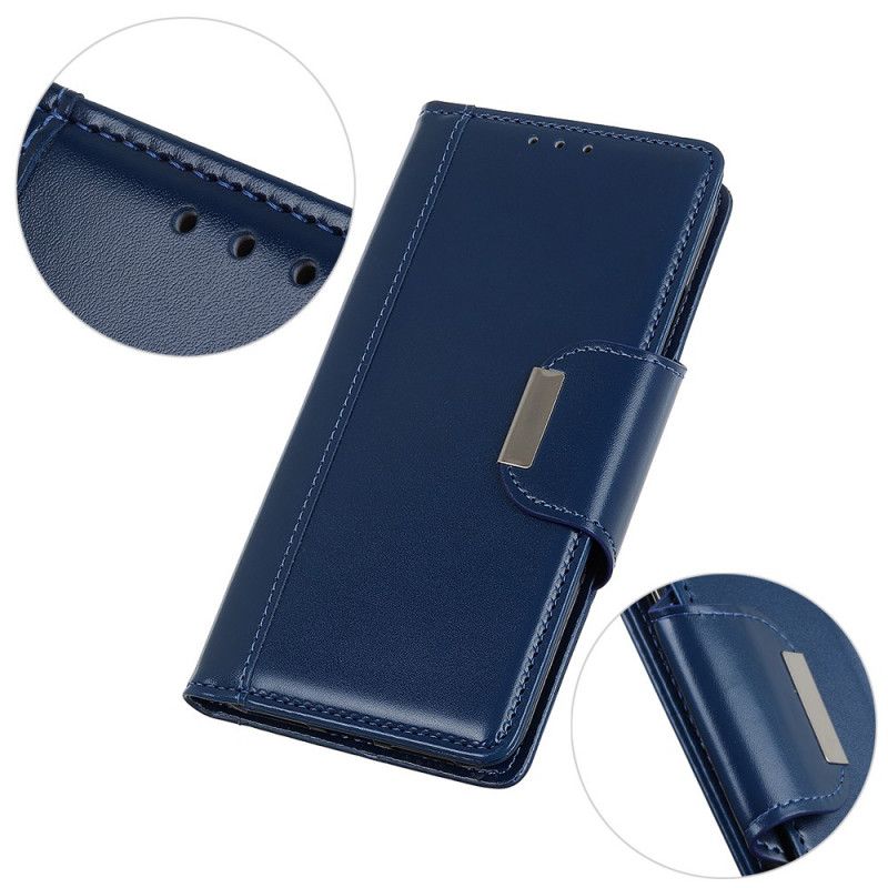 Skyddsfodral Samsung Galaxy A52 4G / A52 5G Svart Elegant Läder I Konstläder