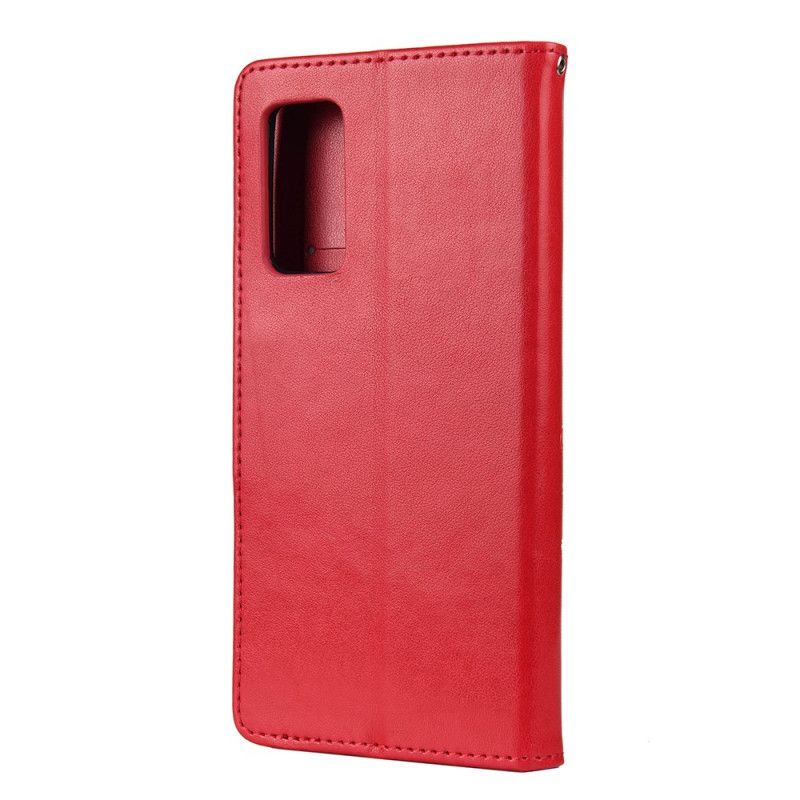Skyddsfodral Samsung Galaxy A52 4G / A52 5G Svart Förtrollade Fjärilar