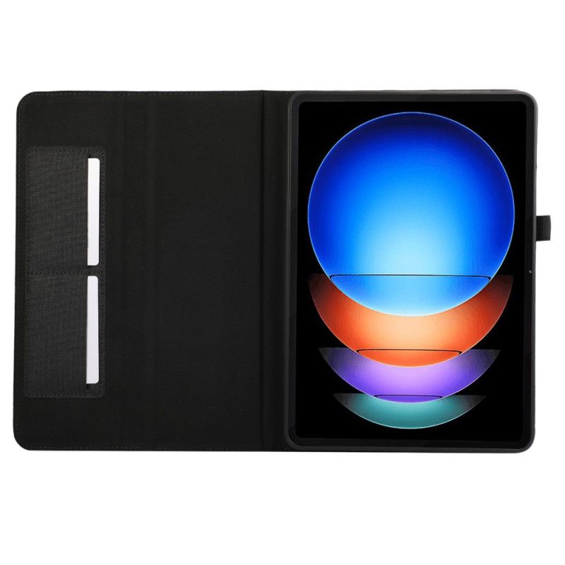 Case Xiaomi Pad 6s Pro Telefonfodral Tygstruktur