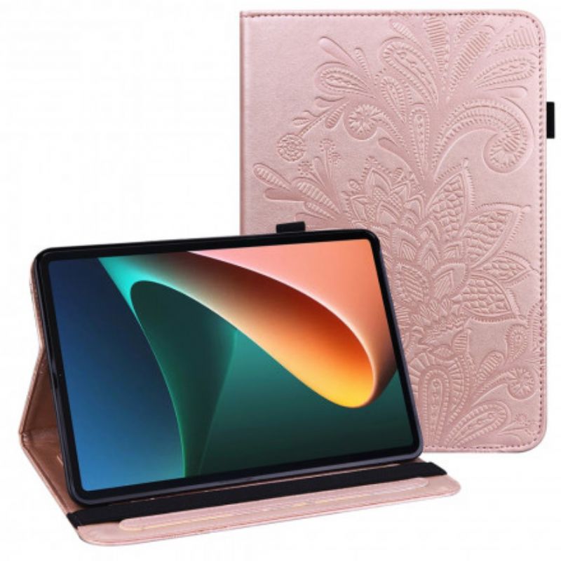 Fodral För Xiaomi Pad 5 Blomsterdesign
