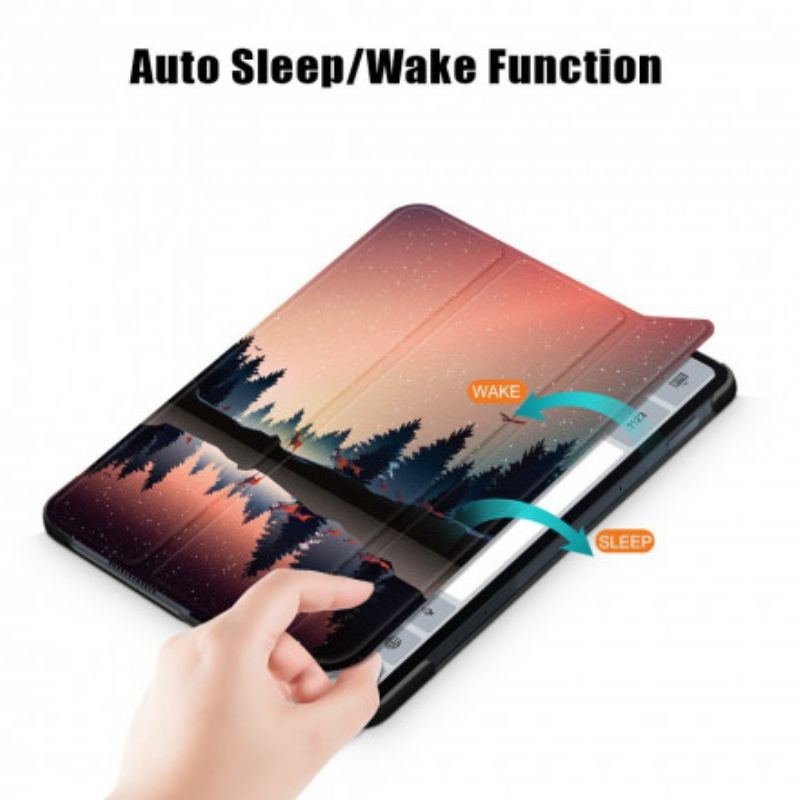 Smart Fodral Xiaomi Pad 5 Förstärkt Skog