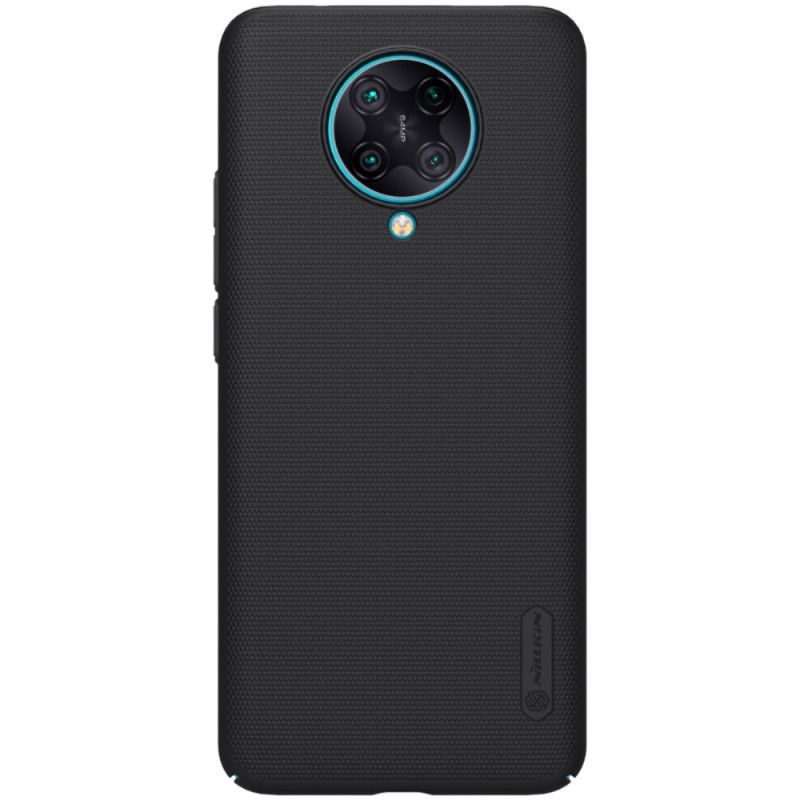 Skal för Xiaomi Poco F2 Pro Svart Stel Frostad Nillkin