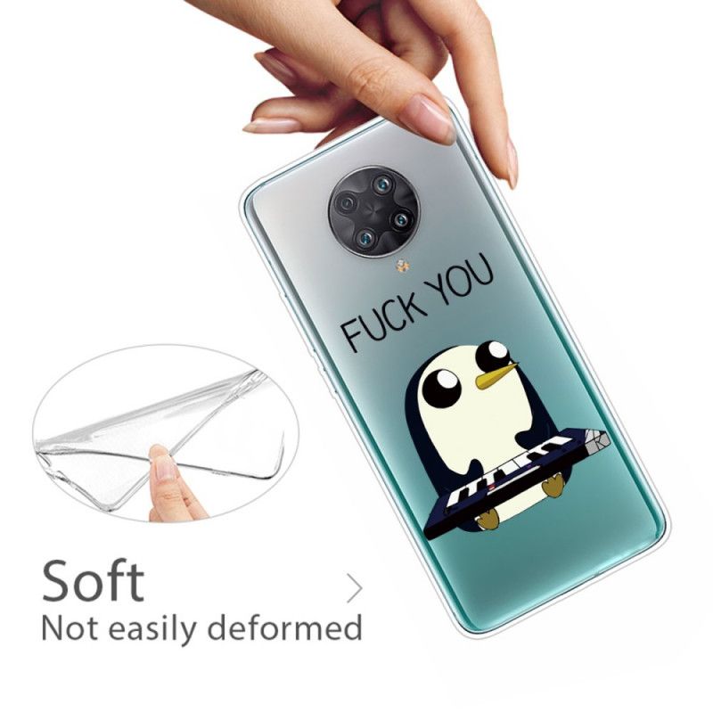 Skal Xiaomi Poco F2 Pro Mobilskal Pingvin Knullar Dig