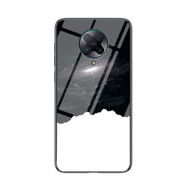 Skal Xiaomi Poco F2 Pro Svart Skönhetshärdat Glas