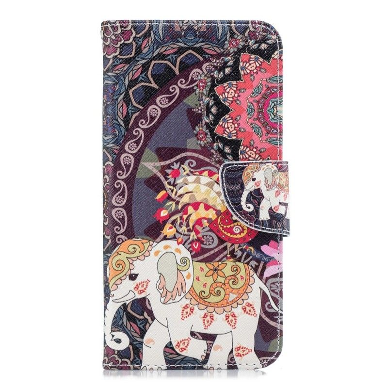 Fodral Samsung Galaxy J6 Plus Etnisk Elefantmandala