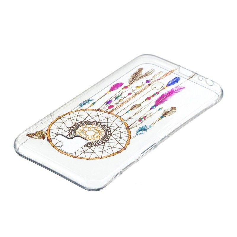 Skal för Samsung Galaxy J6 Plus Transparent Färgstark Drömfångare