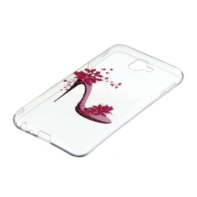 Skal för Samsung Galaxy J6 Plus Transparenta Ensamma Pumpar
