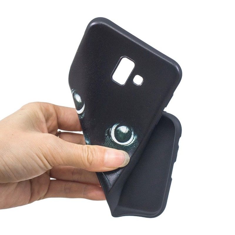 Skal Samsung Galaxy J6 Plus Mobilskal Kattögon