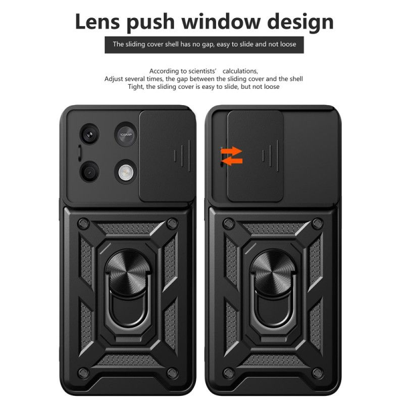 Skal Xiaomi Redmi Note 13 5g Telefonfodral Stödring Och Glidskydd För Objektiv