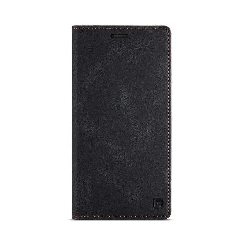 Folio-fodral iPhone XS Max Svart Mobilskal Lädereffekt Rfid-Teknik