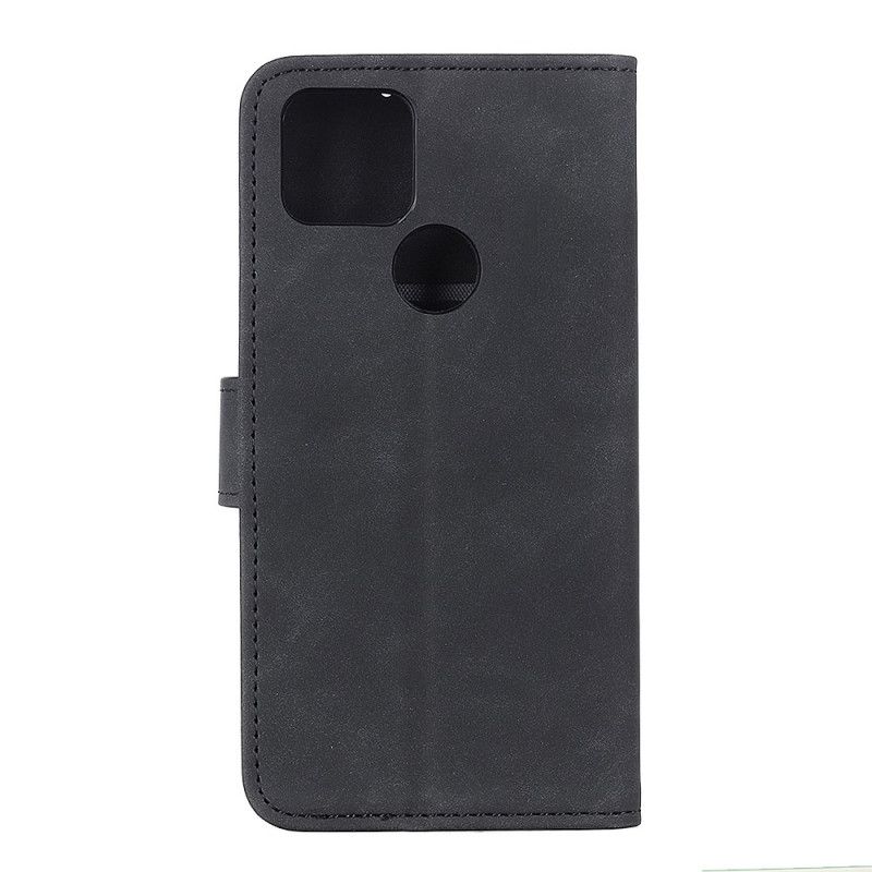 Skyddsfodral Google Pixel 5 Svart Vintage Khazneh Lädereffekt