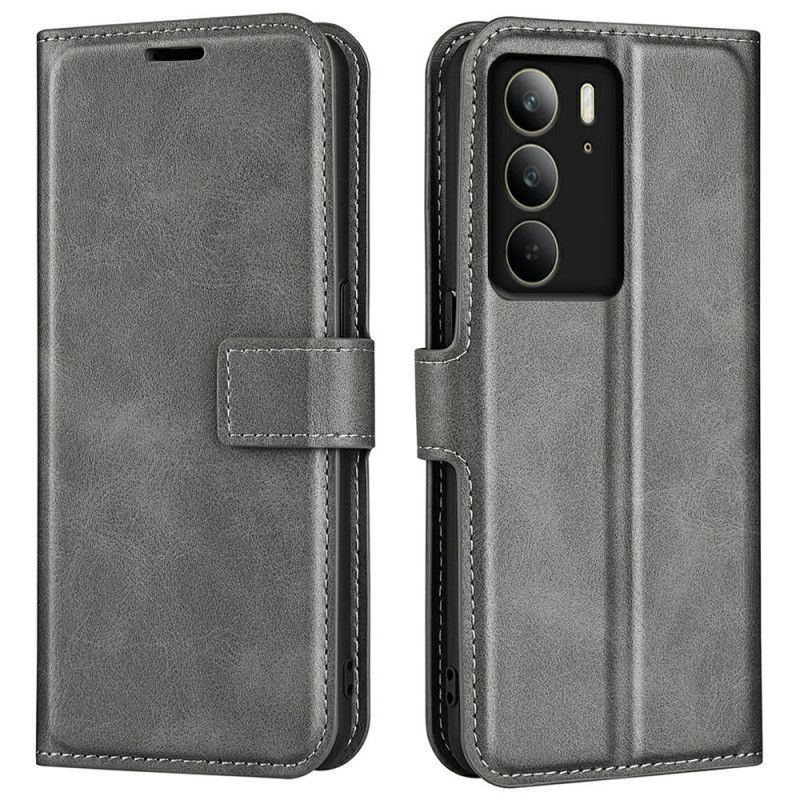 Fodral För Realme C75 Lädermodell