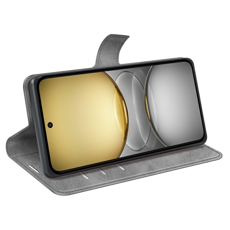 Fodral För Realme C75 Lädermodell