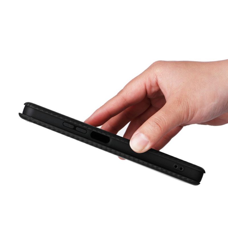 Folio-fodral Realme C75 Kolfiber