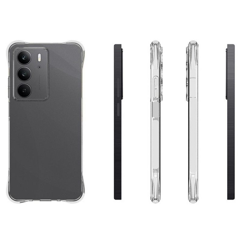 Skal Realme C75 Telefonfodral Förstärkt Genomskinlig