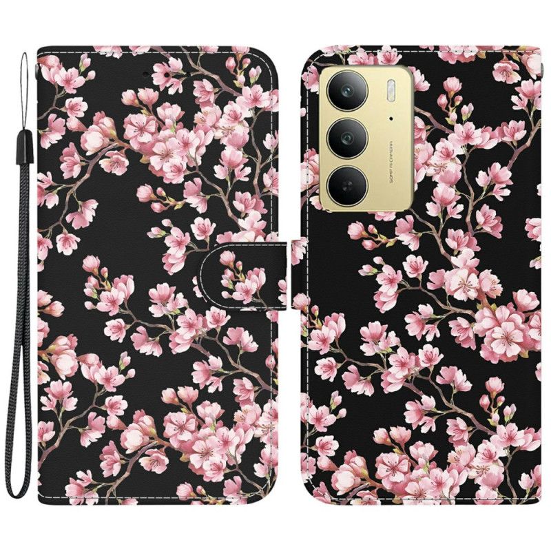 Skyddsfodral Realme C75 Plommonblommönster