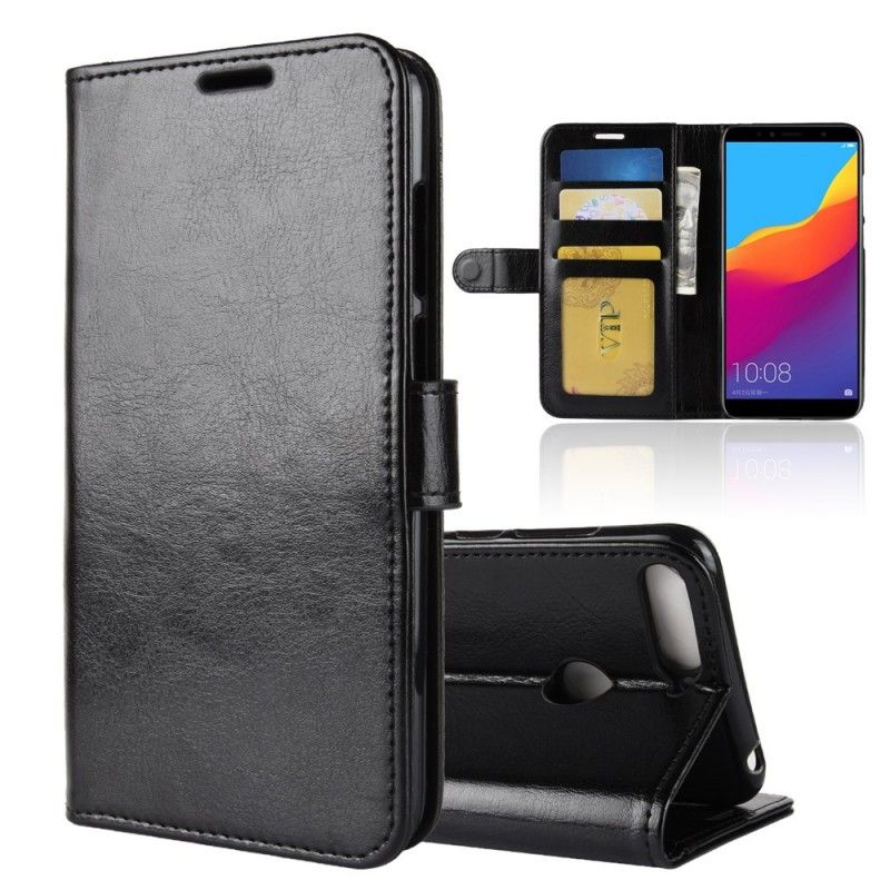 Fodral för Honor 7A Svart Konstläder
