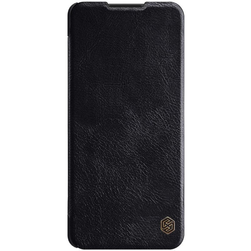 Folio-fodral Samsung Galaxy A42 5G Svart Nillkin Qin-Serien