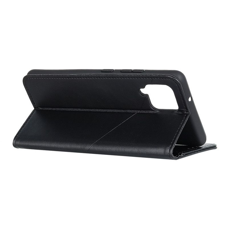 Läderfodral Samsung Galaxy A42 5G Svart Mobilskal Nit X Design