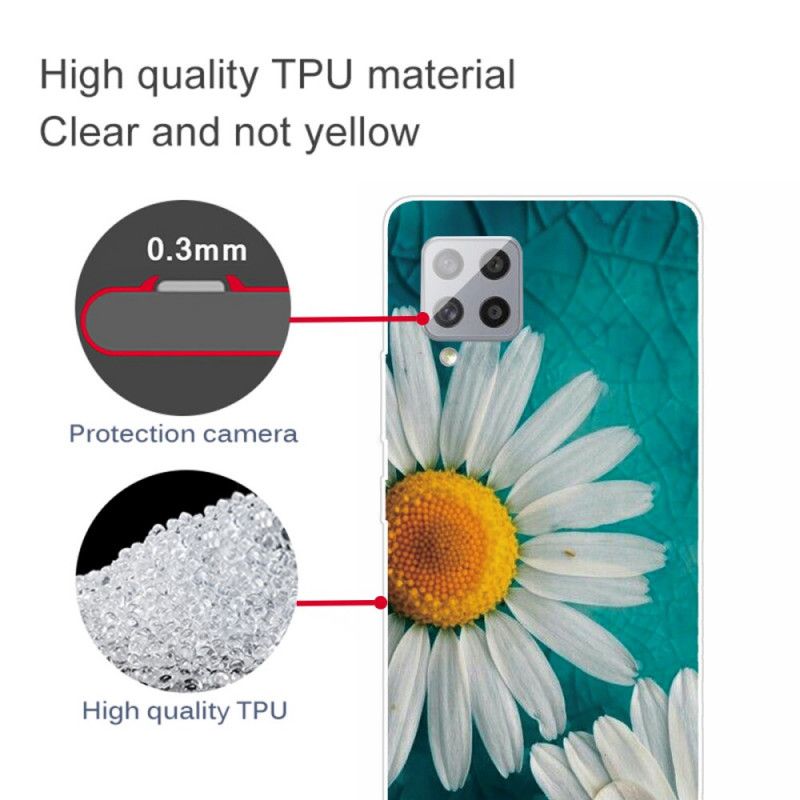Skal för Samsung Galaxy A42 5G Tusensköna