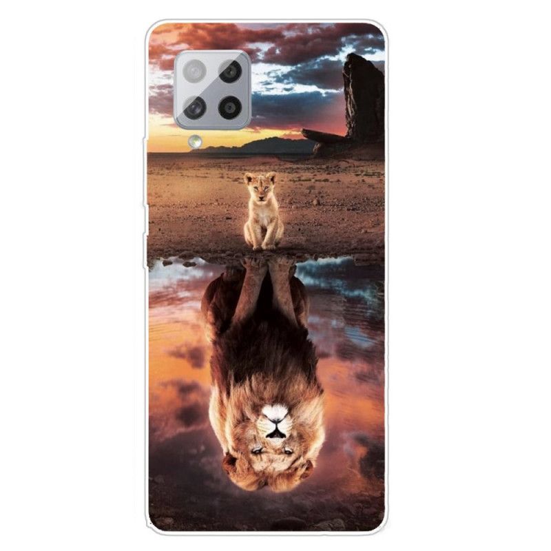 Skal Samsung Galaxy A42 5G Lejonunge Dröm