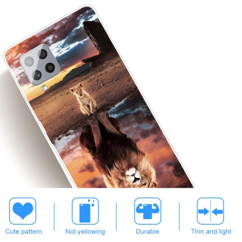 Skal Samsung Galaxy A42 5G Lejonunge Dröm