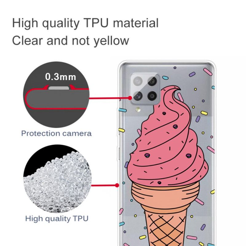 Skal Samsung Galaxy A42 5G Mobilskal Glass